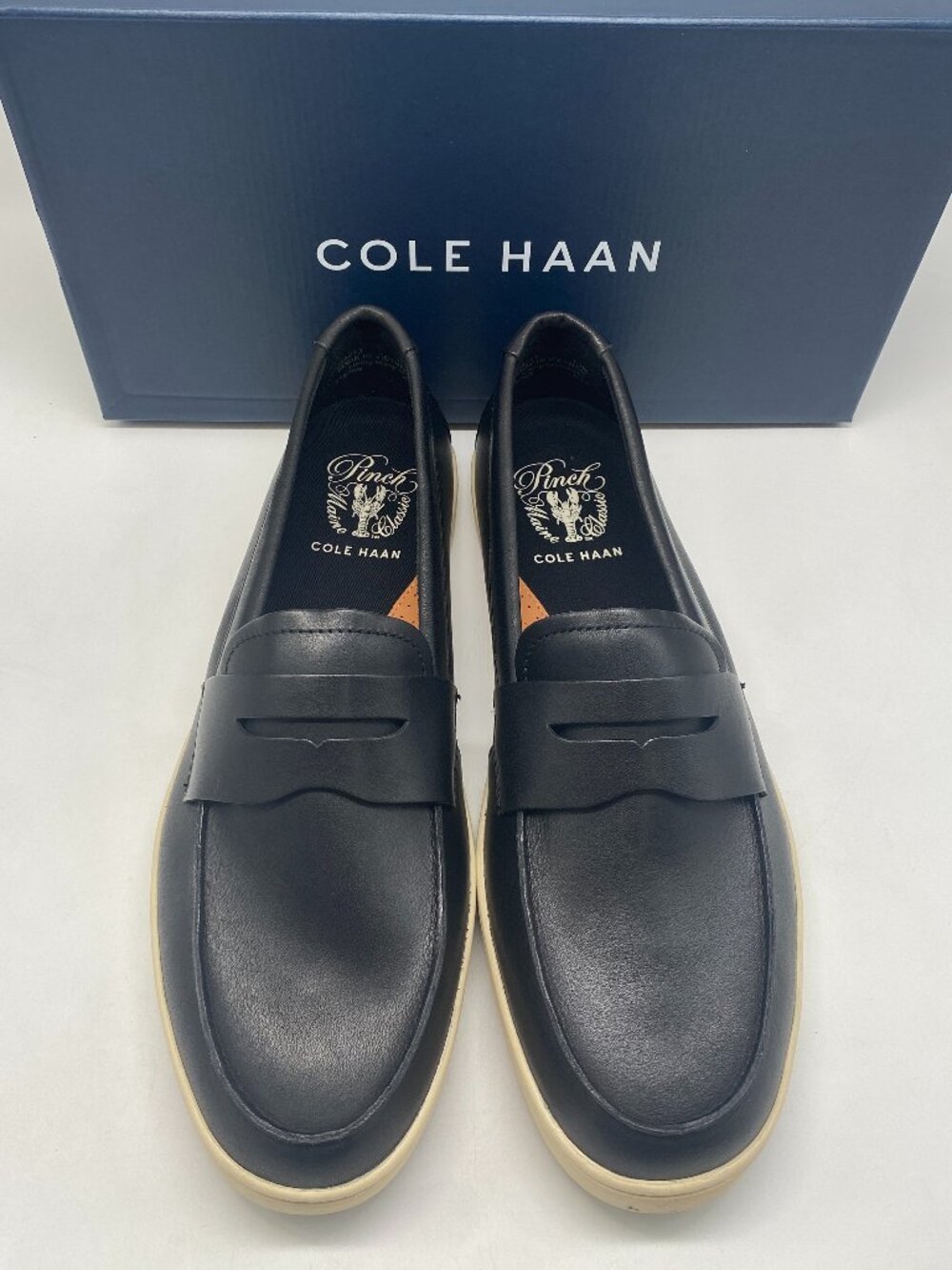 COLE HAAN PINCH WEEKENDER PENNY LOAFER BLACK US MEN SIZE 13